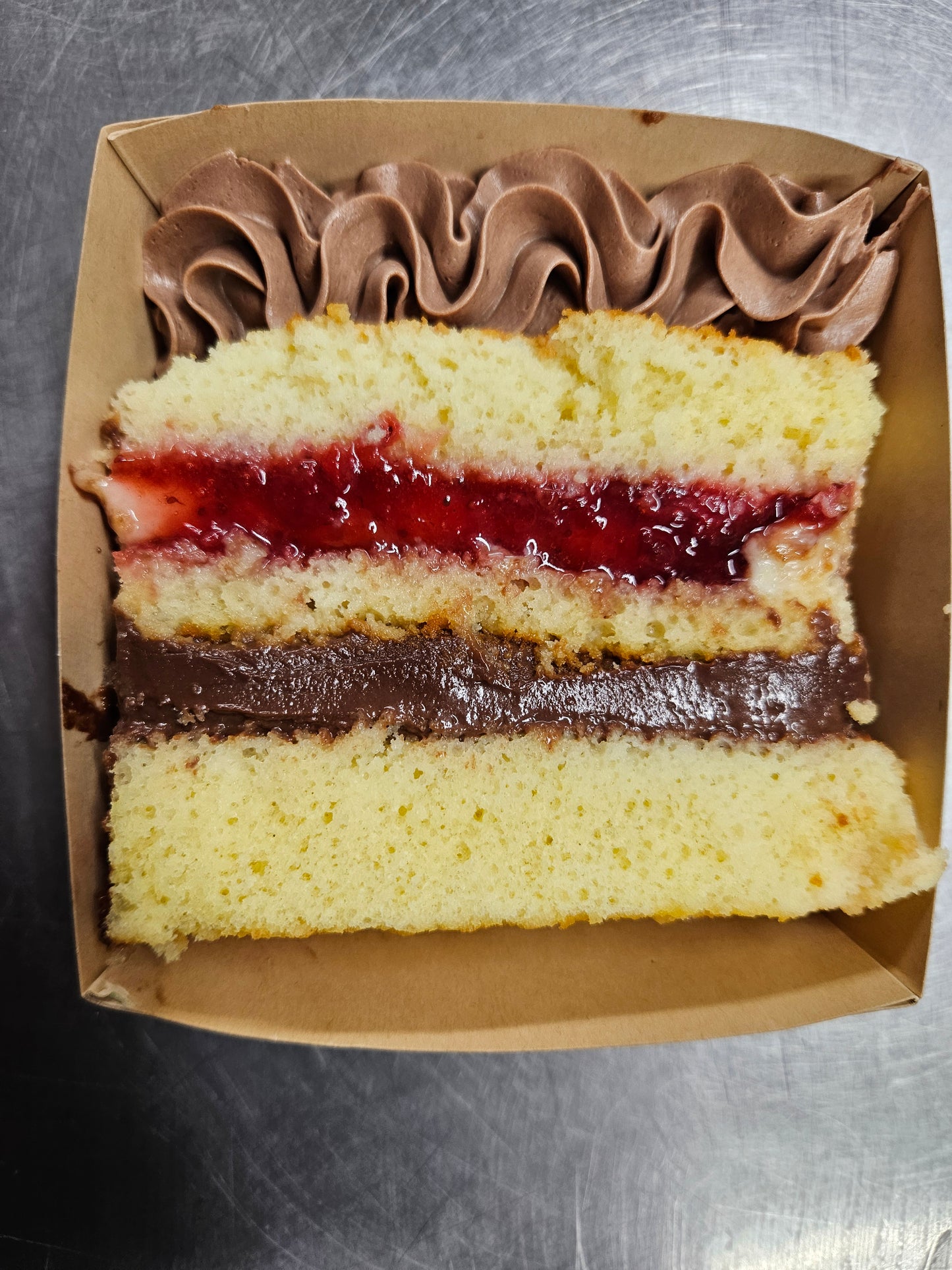 Brigadeiro Brazilian Layer Cake Slice