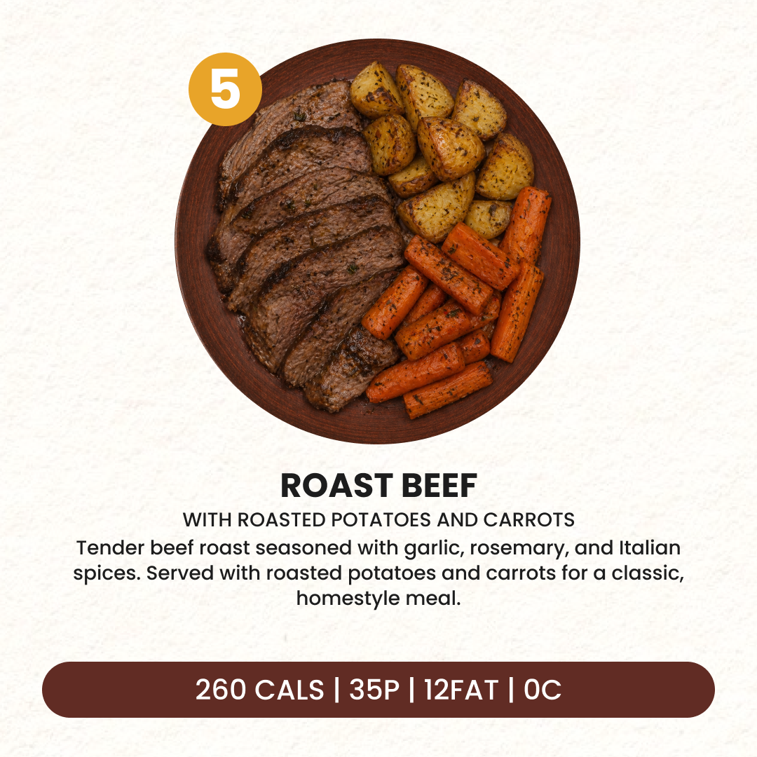 EXCLUSIVE - 5 (+ 1 FREE) MEAL PLAN